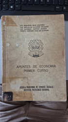 Apuntes de economía. Primer curso